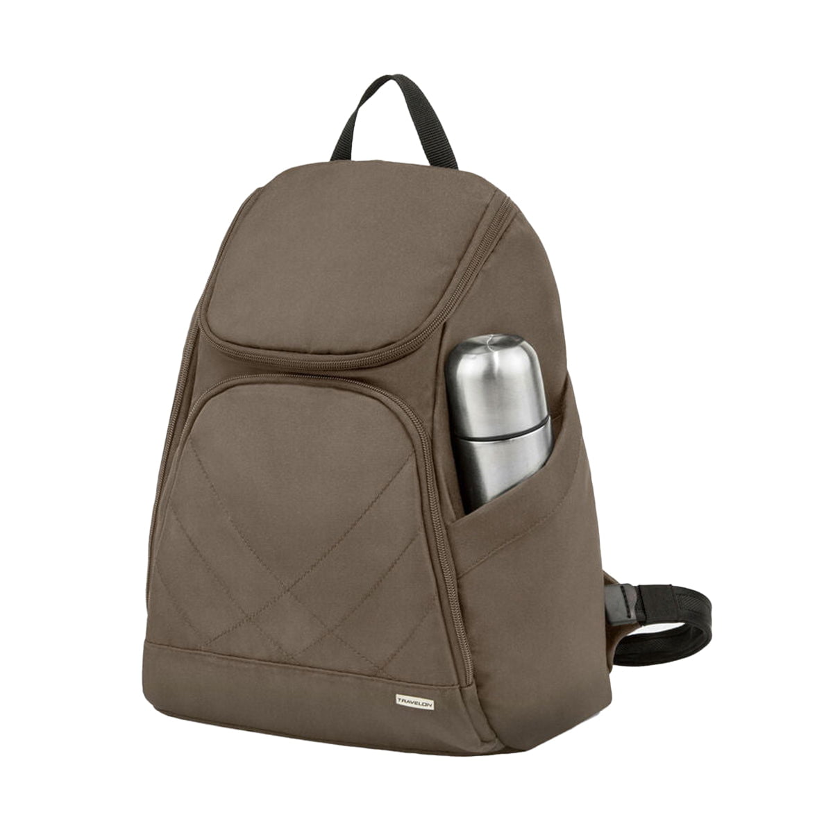 Travelon Anti Theft Backpack with RFID Blocking - Secure & Stylish Travel Backpack for Commuters, Students & Tourists - Perfect for Airports, Camping & Daily Use