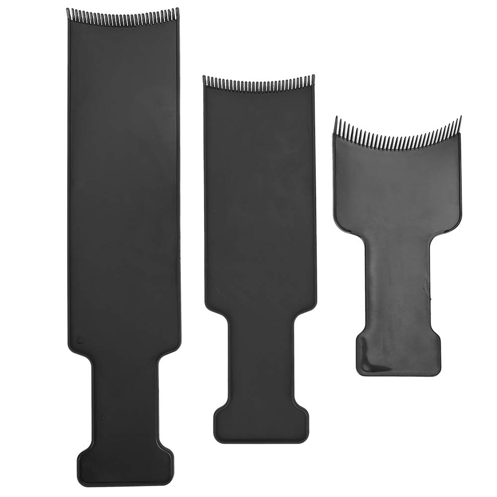 3-Piece Hair Color Mixing Board Set - Professional Hair Dye Palette & Styling Tool Kit for Salon, Barber Shop | Perfect for Color Blending, Highlighting & Creative Hair Designs