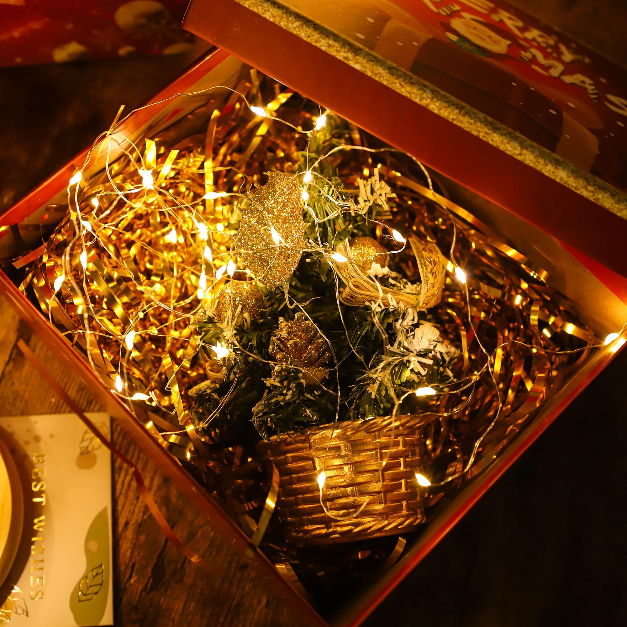 12 Pack Fairy Lights Battery Operated - 7 ft 20 LED Mini String Lights for Bedroom, Table, Party & Birthday Decorations (Warm White) | Perfect for Home, Wedding, Christmas Tree & Outdoor Decor