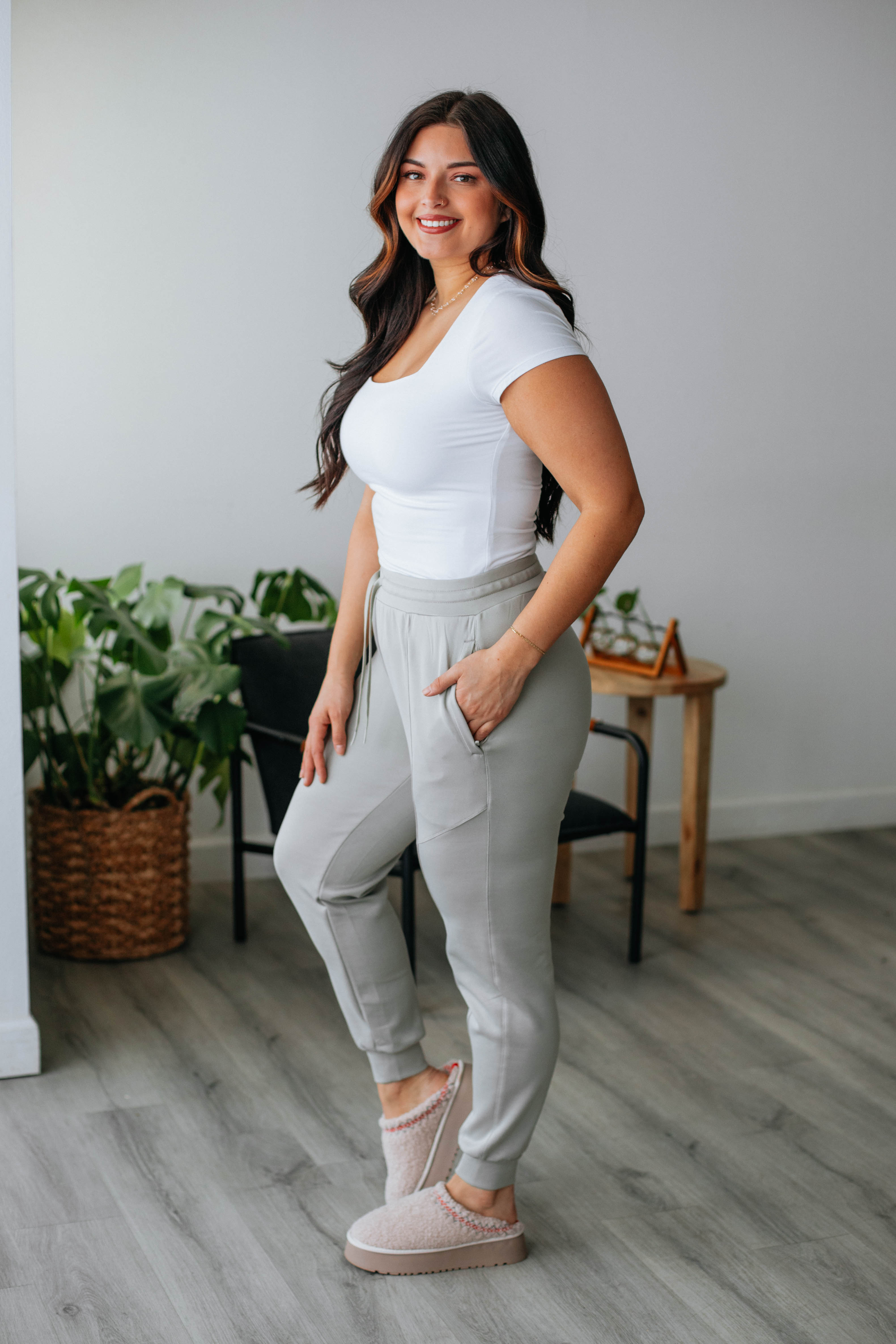 Alex Active Joggers for Women - Lightweight Stretch Running Pants with Pockets - Comfortable Workout Yoga Lounge Pants - Perfect for Gym, Running, Travel & Casual Wear