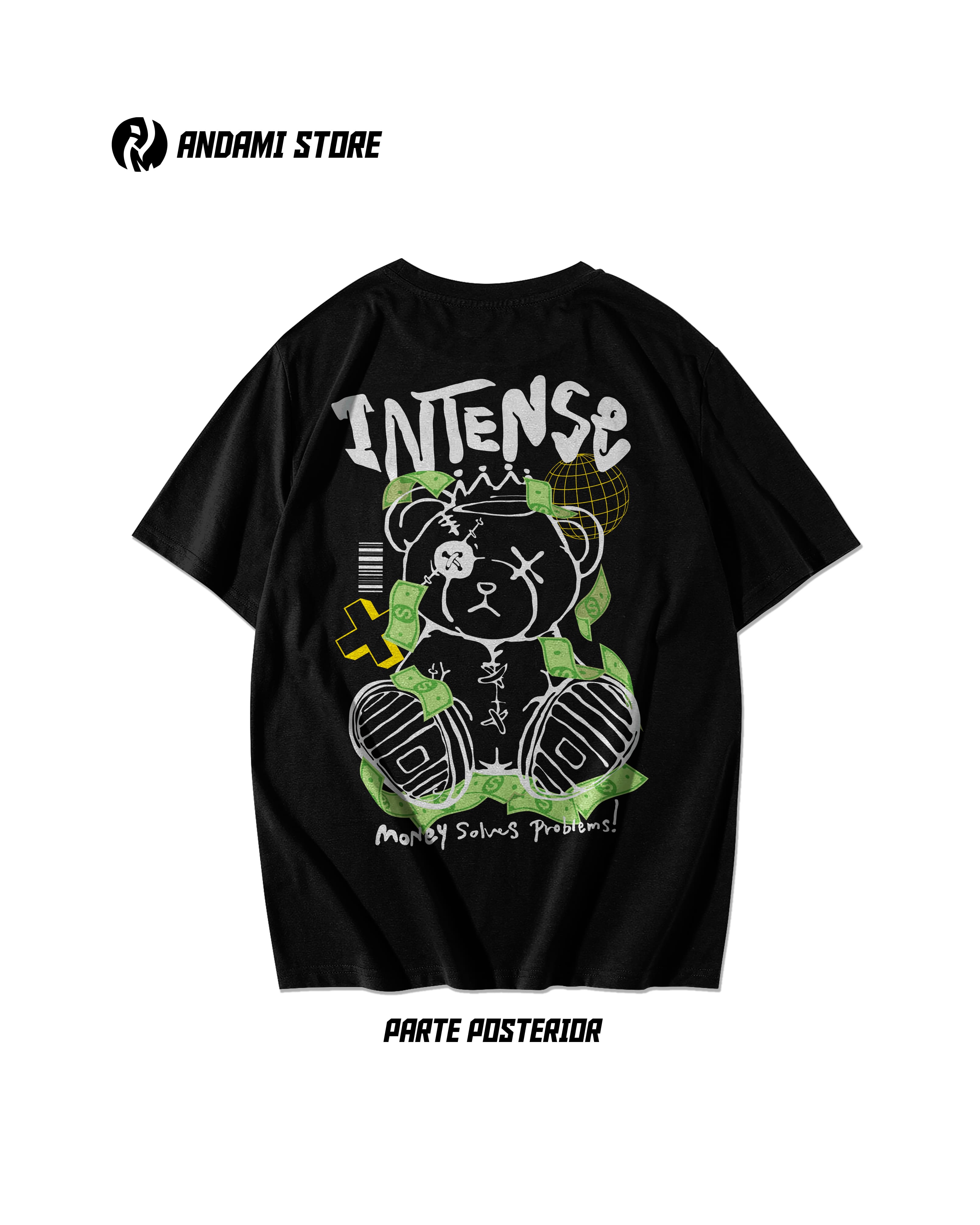 Intense Money Graphic T-Shirt for Men & Women - Trendy Streetwear Tee for Casual Outfits & Urban Fashion