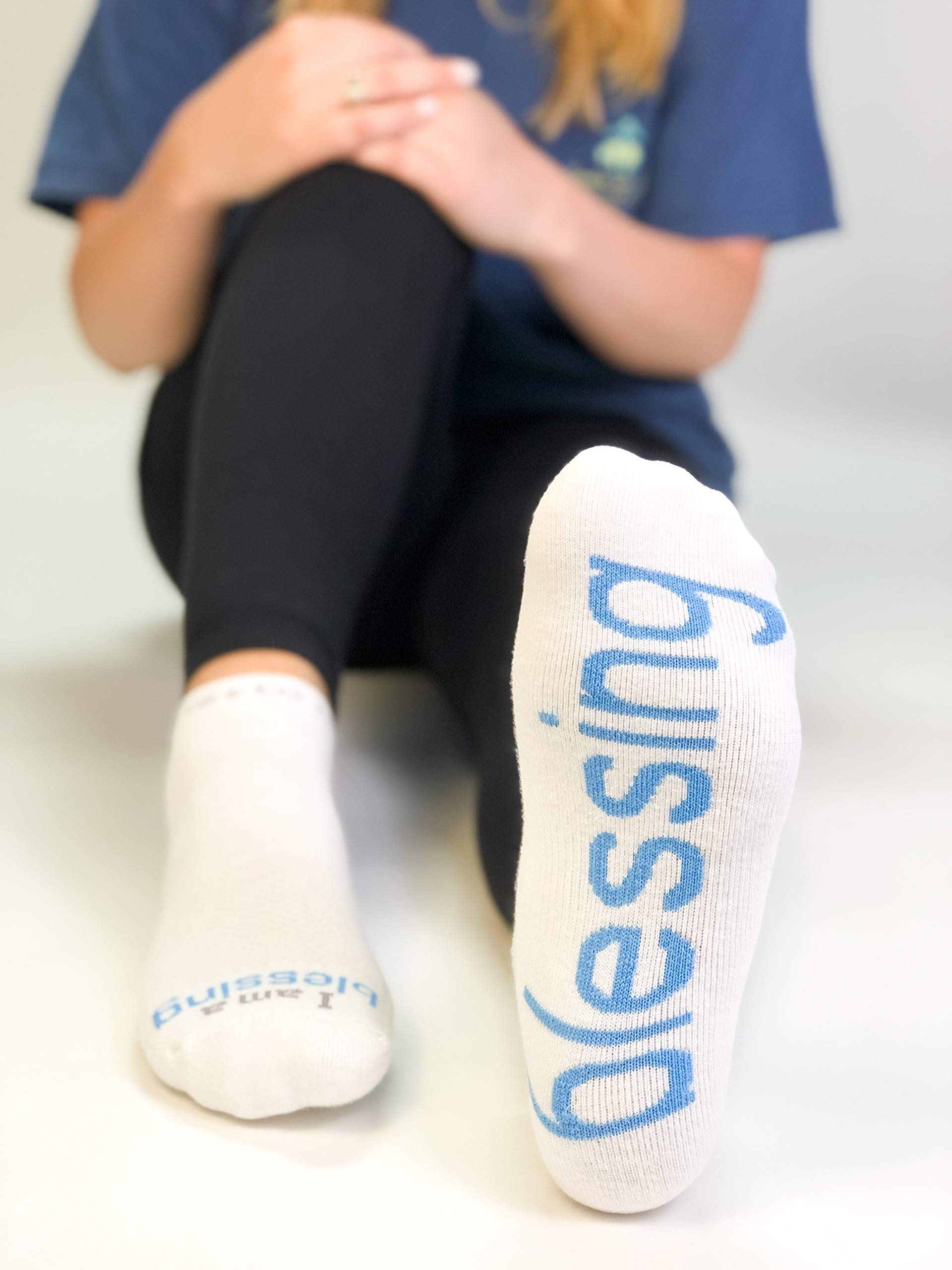 Notes to Self Socks - Motivational & Inspirational Socks for Women, Men, Girls & Boys - Positive Affirmation Gifts for Daily Encouragement, Work, School & Yoga