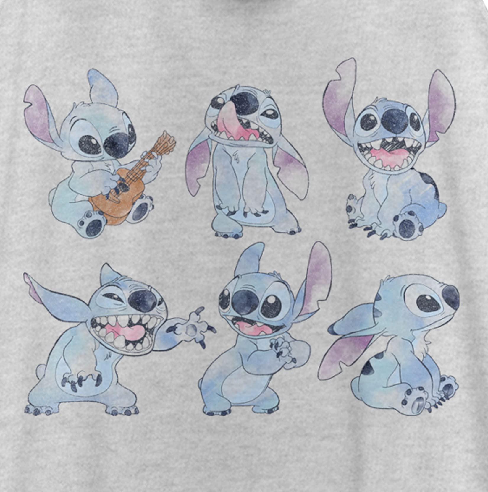 Disney Women's Lilo & Stitch Tri-Blend Racerback Tank Top - Soft Breathable Layering Tee for Casual Wear, Summer Outfits, and Disney Fan Fashion