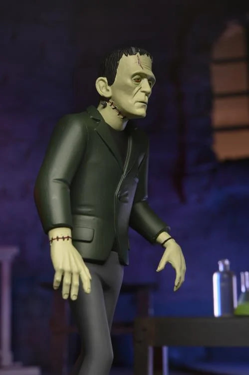 NECA Toony Terrors Frankenstein's Monster Action Figure - Universal Monsters Collectible Toy for Horror Fans | Perfect for Display, Halloween Decor & Pop Culture Collections