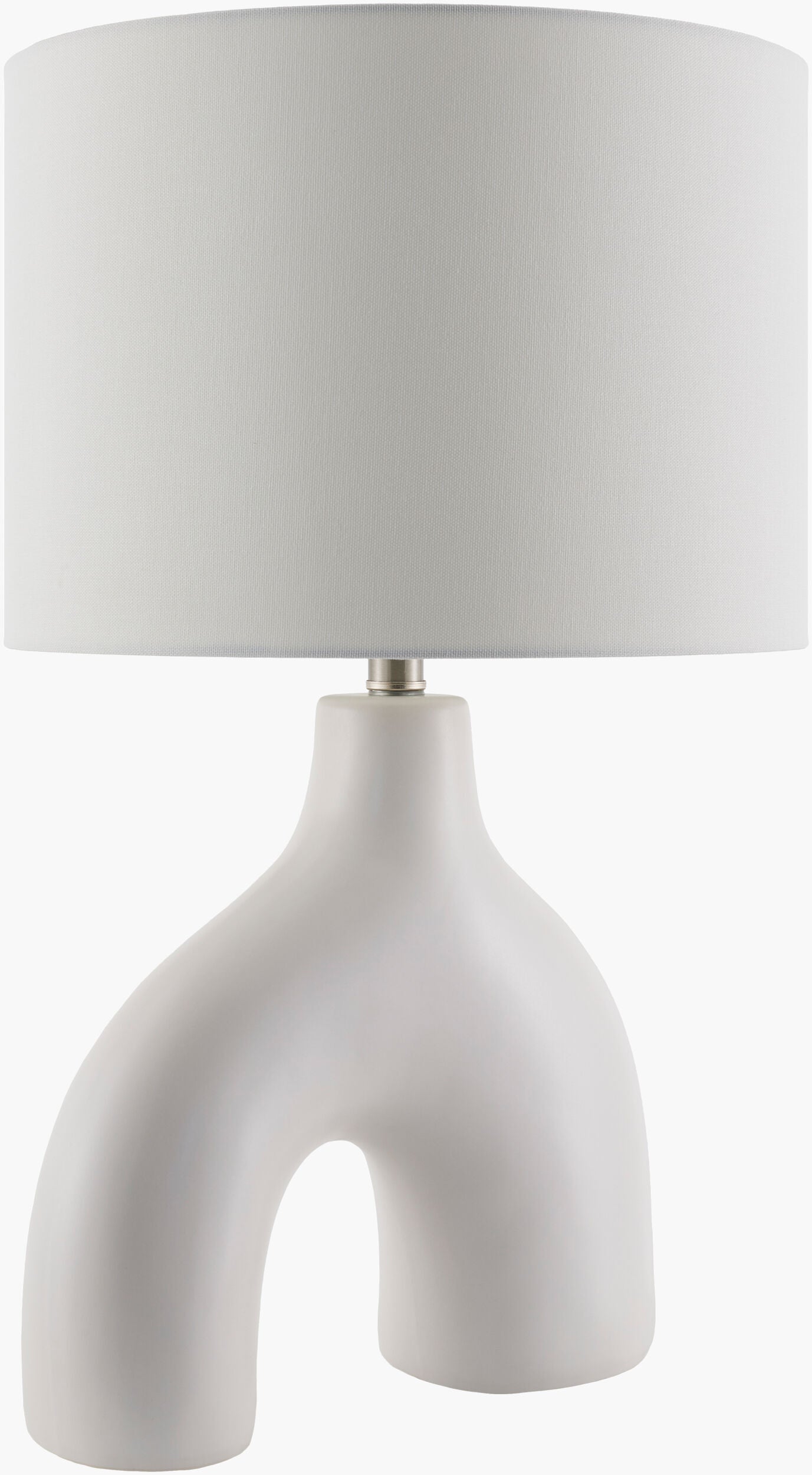 White Solara Table Lamp - Modern Minimalist LED Desk Light for Bedroom, Living Room & Office - Energy Efficient & Stylish Home Decor Lighting