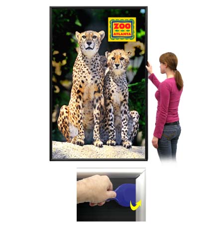 Extra Large 84x96 Poster Snap Frame - 1 1/4