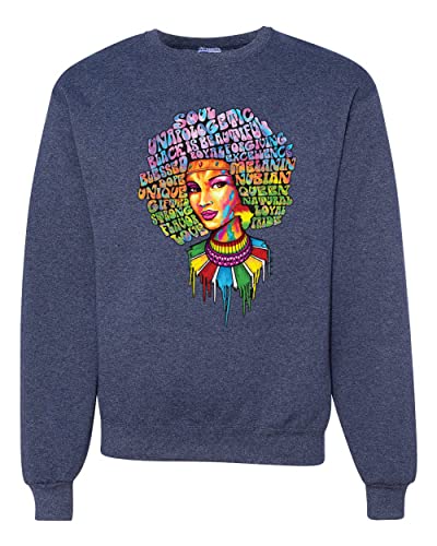 Vintage Heather Navy