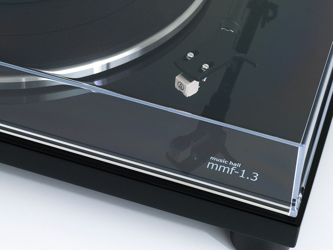 Music Hall MMF 1.3 Turntable - Belt Drive Vinyl Record Player with Built-in Preamp | Perfect for Home Audio & DJ Setup