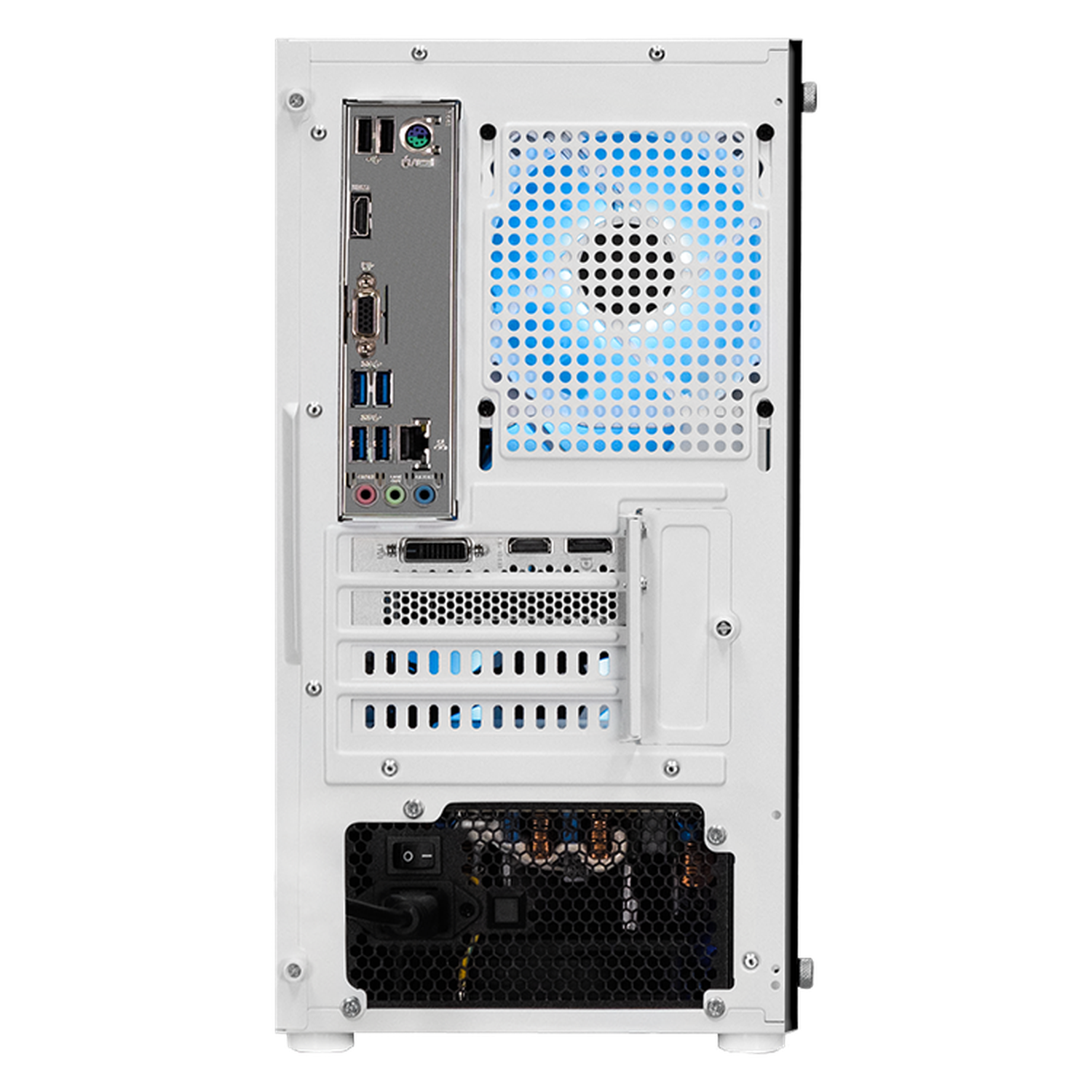 Xtreme PC Gaming Desktop - NVIDIA GeForce GTX 1650, Intel Core i5-10400F, 16GB RAM, 120GB SSD + 2TB HDD, WiFi, Arctic White - Perfect for Esports, Streaming & High-Performance Gaming