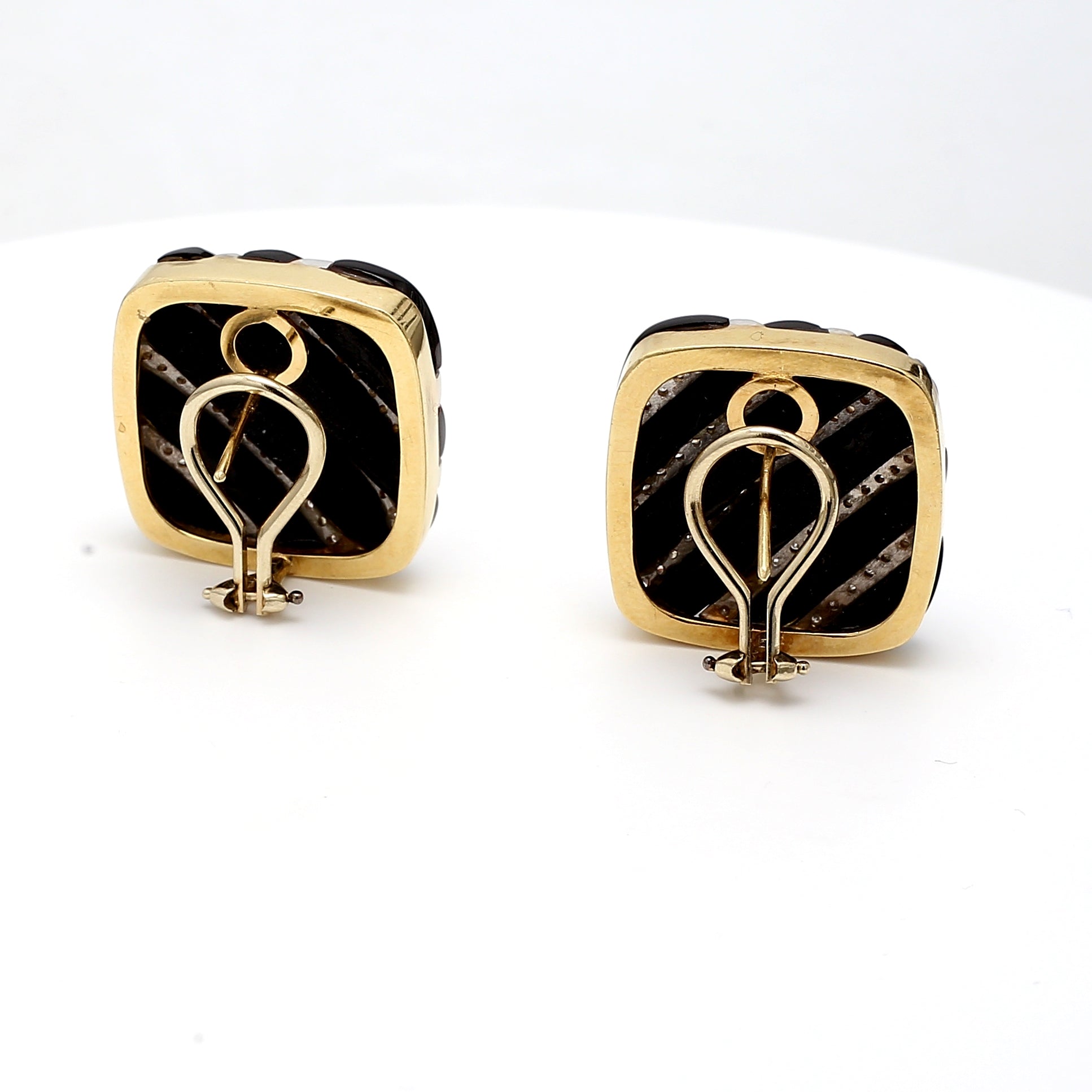 0.50 Carat Round Brilliant Diamond 14K Yellow Gold Clip-On Earrings for Women - Perfect for Weddings, Parties & Special Occasions