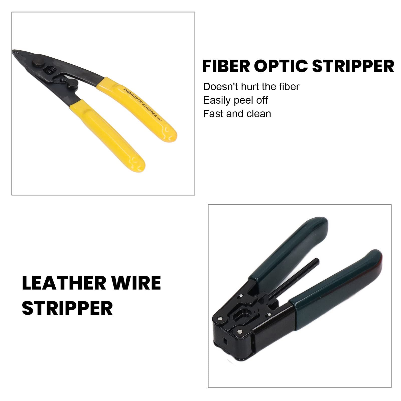 15PCS FTTH Fiber Optic Tool Kit with DXP-20B Optical Power Meter - Complete Cold Connection Assembly Kit for Cable Testing & Network Installation | Perfect for Telecom Technicians & Home Internet Setup