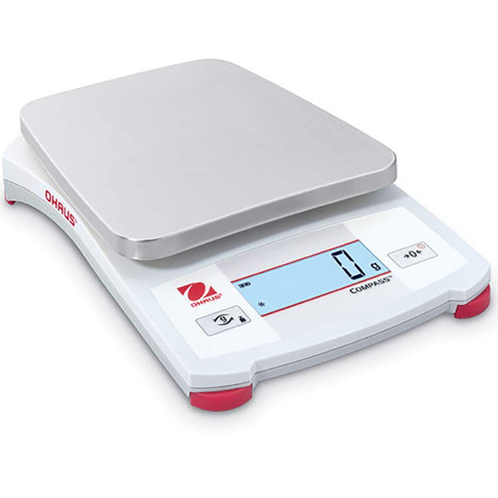 Ohaus CX5200 CX Compass Series Portable Balance Scale - 5200g x 1g Precision - Ideal for Lab, Kitchen, and Industrial Weighing Applications
