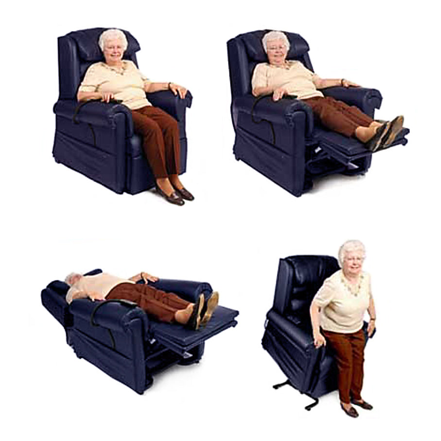 Power Lift Recliner Chair for Elderly - Electric Adjustable Massage Reclining Chair with Heat & USB Ports - Perfect for Living Room, Bedroom & Home Theater Comfort