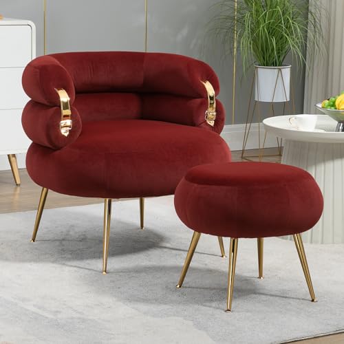 Gold Wine Red