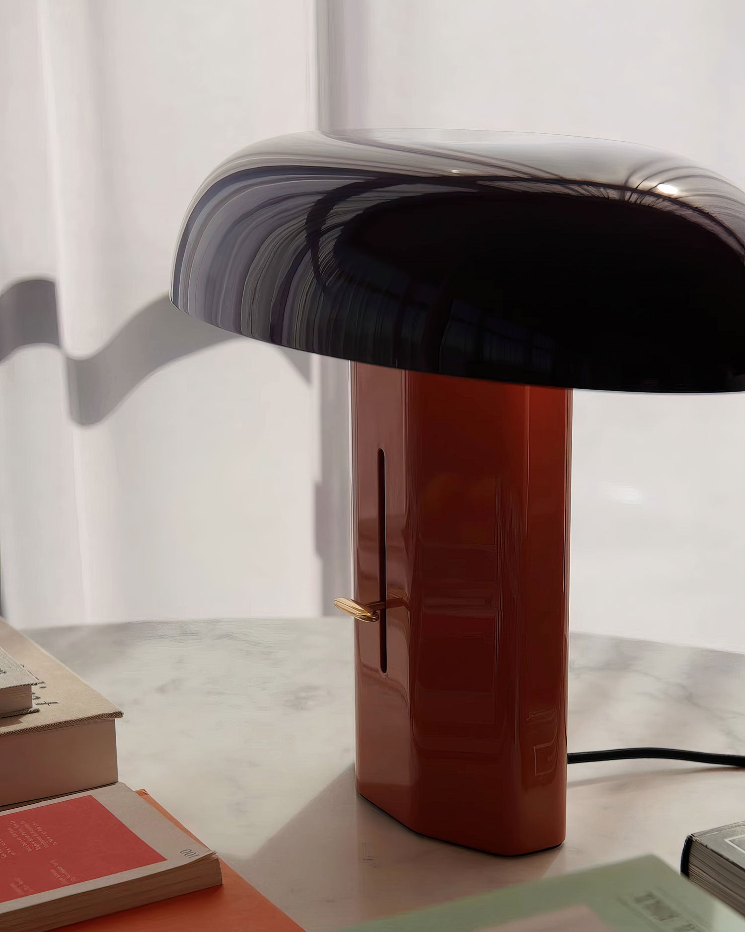 Montera Table Lamp - Modern LED Desk Light with Adjustable Brightness for Bedroom, Living Room & Office - Stylish Nightstand Lamp for Reading, Working & Decor