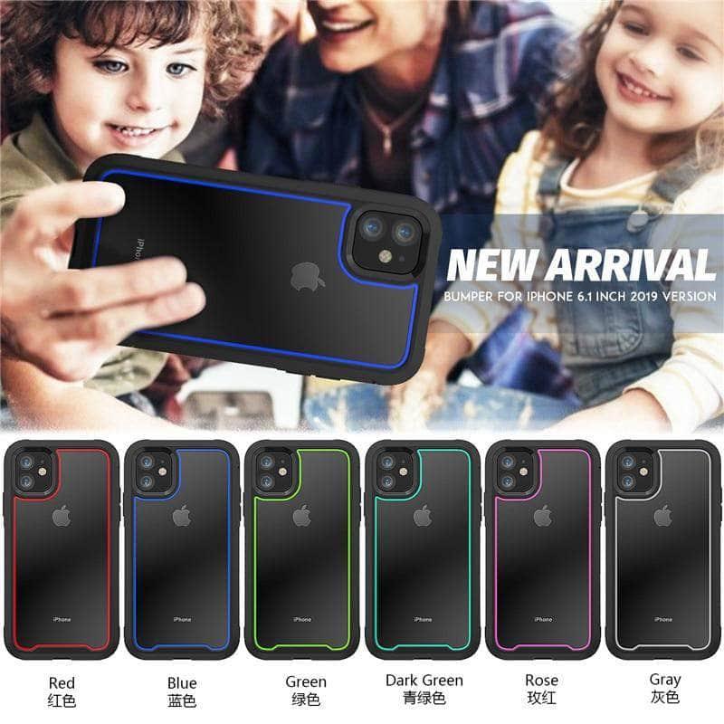 Shockproof Armor Hybrid Case for iPhone 13 Mini - Slim Protective Cover with Military-Grade Drop Protection | Perfect for Outdoor Activities, Travel & Daily Use