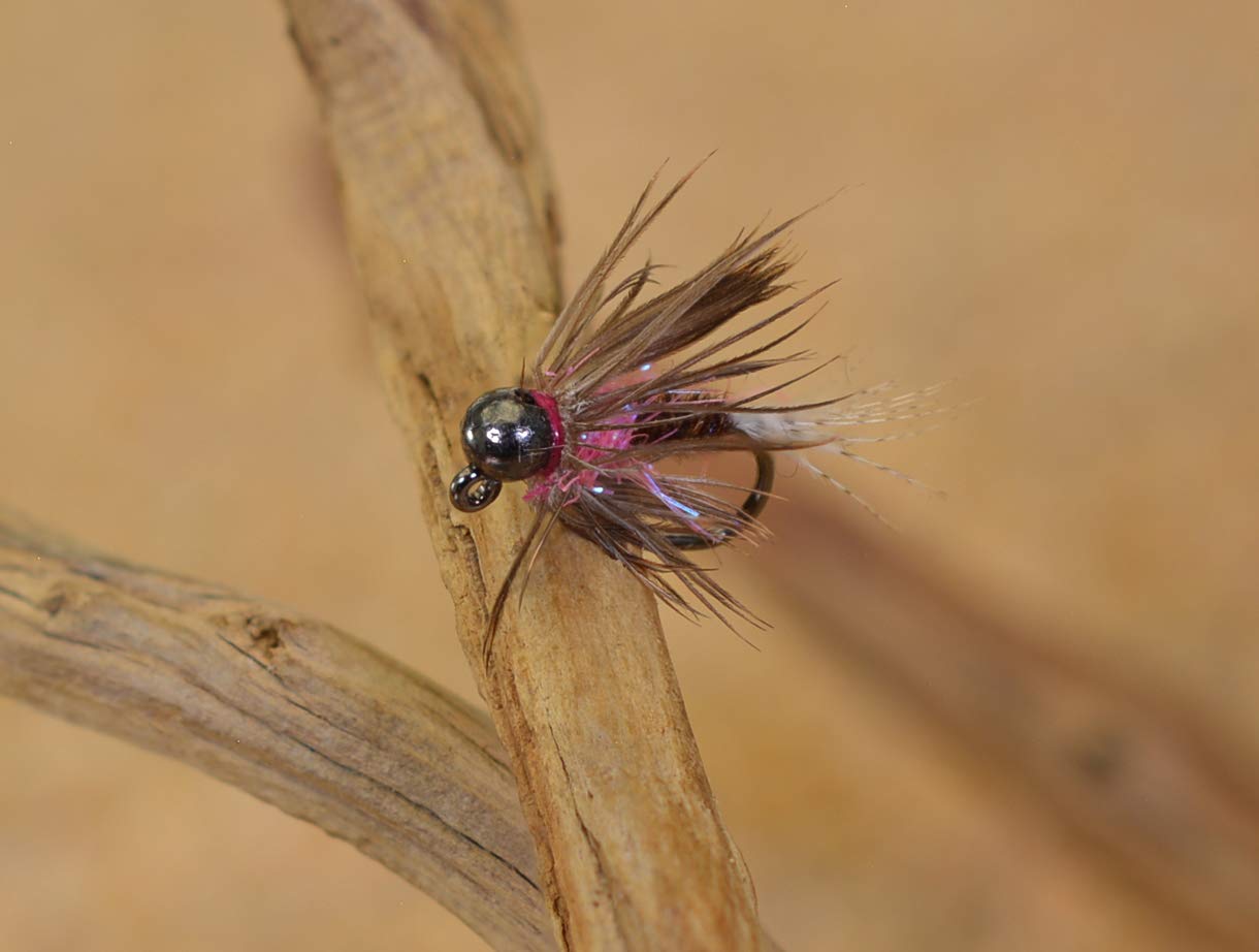 Premium Tungsten Bead Frenchie Jig Fly - Euro Nymph Flies with Hanak Hooks - Perfect for Trout Fishing in Rivers and Streams