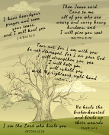 Tree Healing Scriptures Prayer