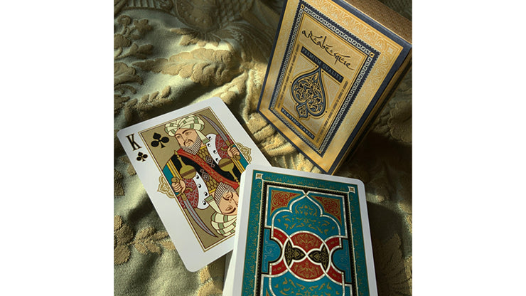 ARABESQUE Playing Cards - Premium Deck for Poker, Magic Tricks & Cardistry | Perfect for Game Nights, Collectors & Performers
