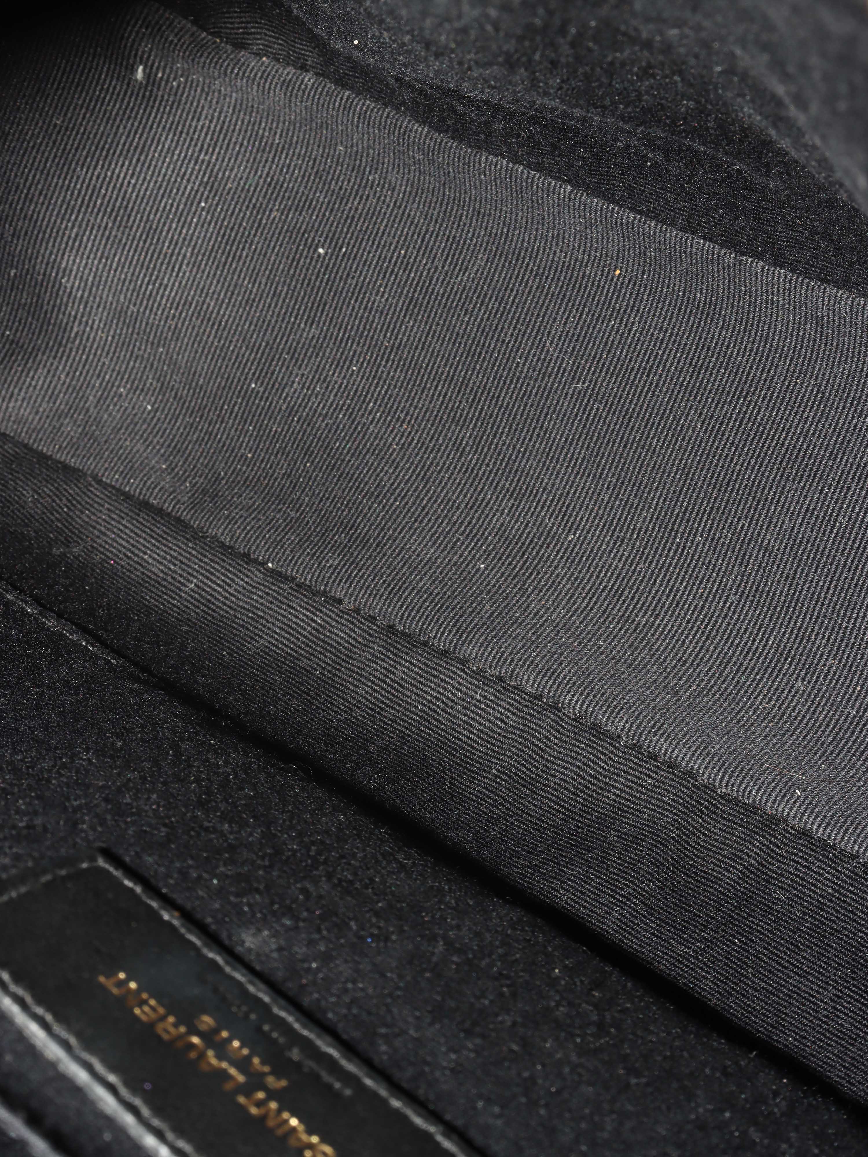 Saint Laurent Black Lou Camera Bag - Stylish Crossbody Bag for Women | Perfect for Travel, Parties & Everyday Use