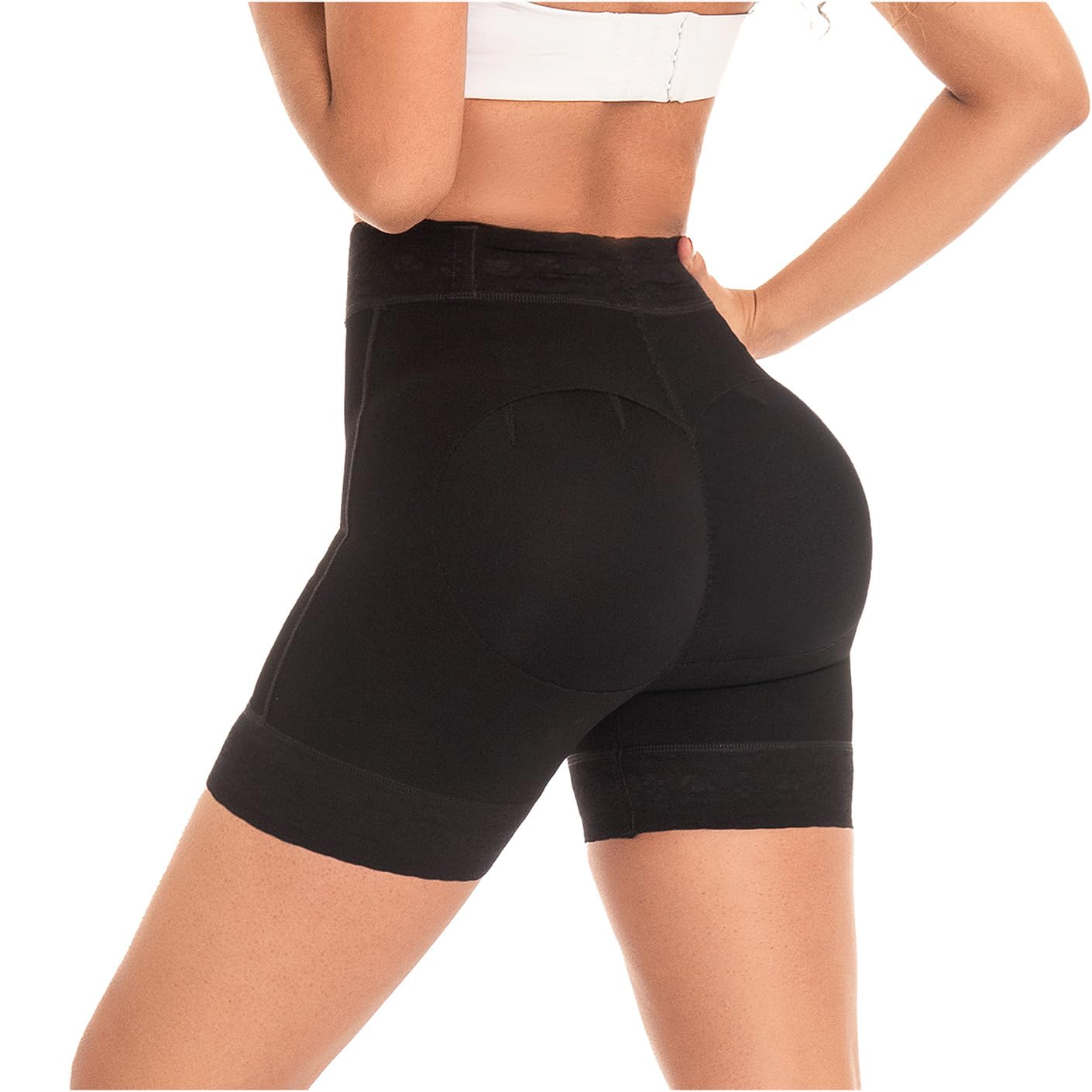 M&D Colombian Shapewear Butt Lifting Shorts - Waist Trainer & Glute Enhancer for Women | Slimming Body Shaper for Workout, Postpartum & Everyday Wear