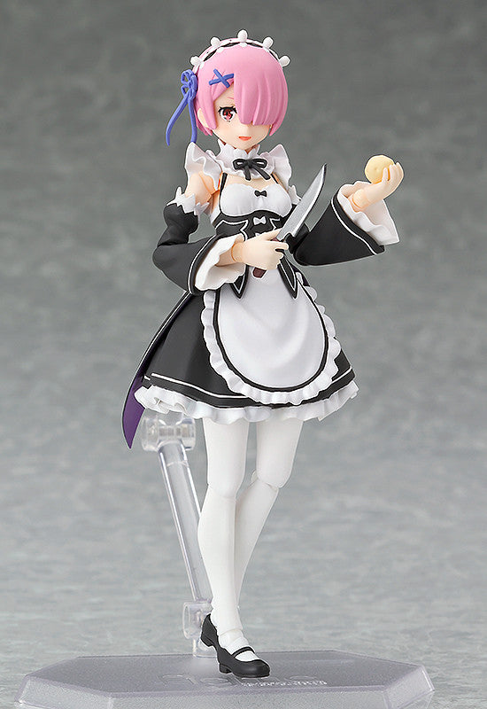 Figma #347 Ram Re:Zero Starting Life in Another World Action Figure - Anime Collectible for Fans | Perfect for Display, Cosplay, and Gift Giving