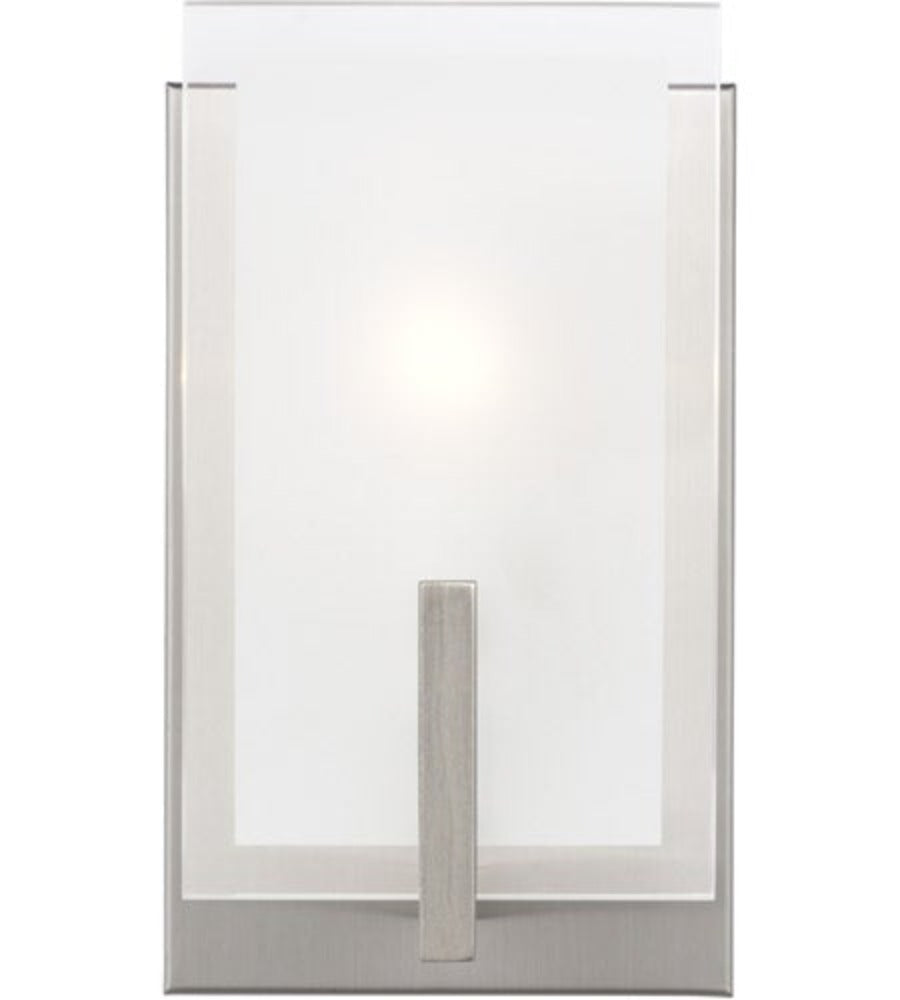 Sienna 1 Light Wall Sconce - Modern Brass Wall Light Fixture for Bedroom, Living Room & Hallway - Perfect for Ambient Lighting & Home Decor