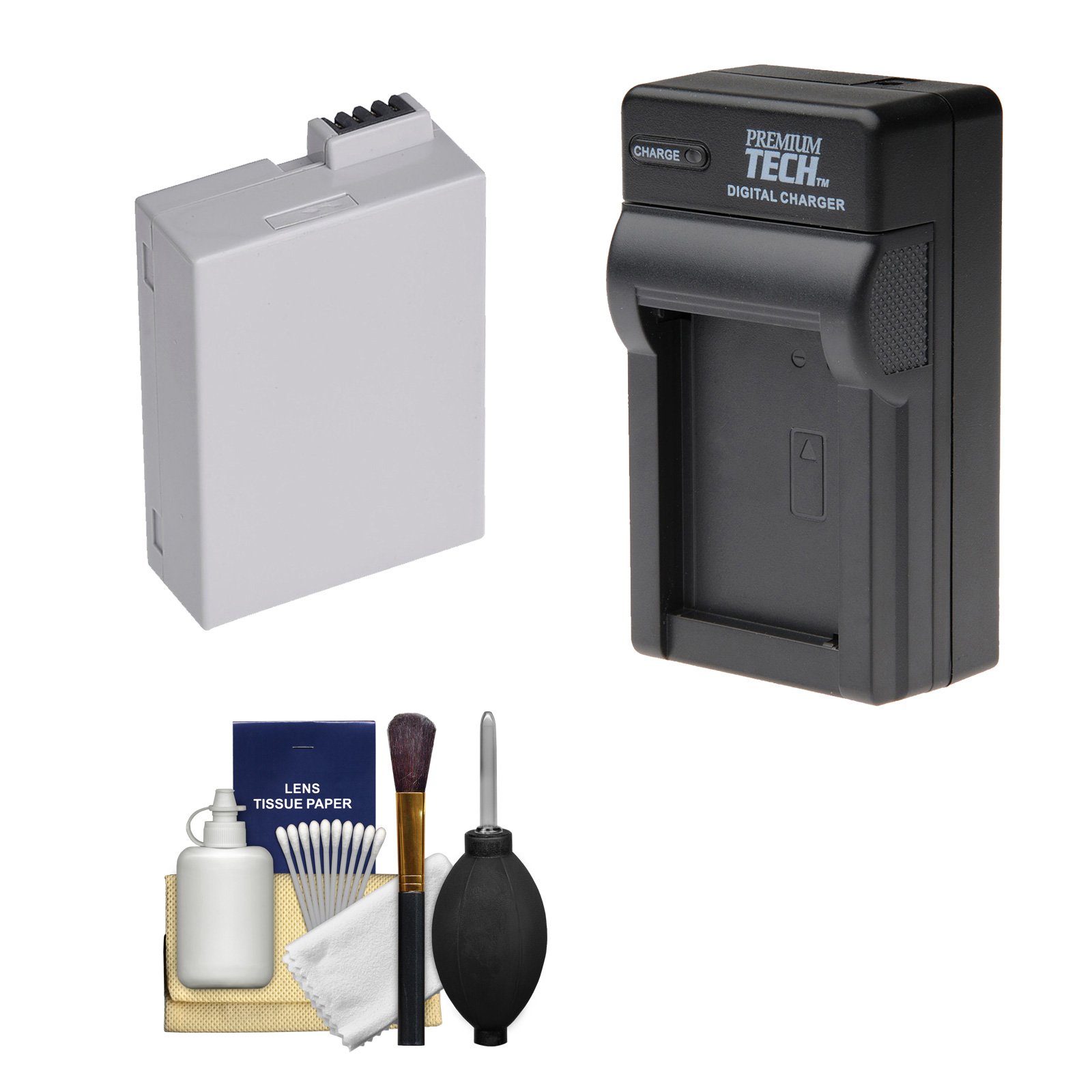 Power2000 LP-E8 Rechargeable Battery & Charger Kit for Canon EOS Rebel T3i T4i T5i DSLR Cameras - Perfect for Travel Photography & Professional Shooting