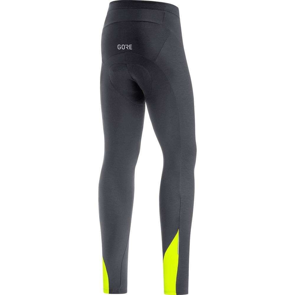 GORE WEAR Men's Thermal Cycling Tights with Comfort Seat Pad - Winter Bike Pants for Cold Weather Training & Outdoor Cycling