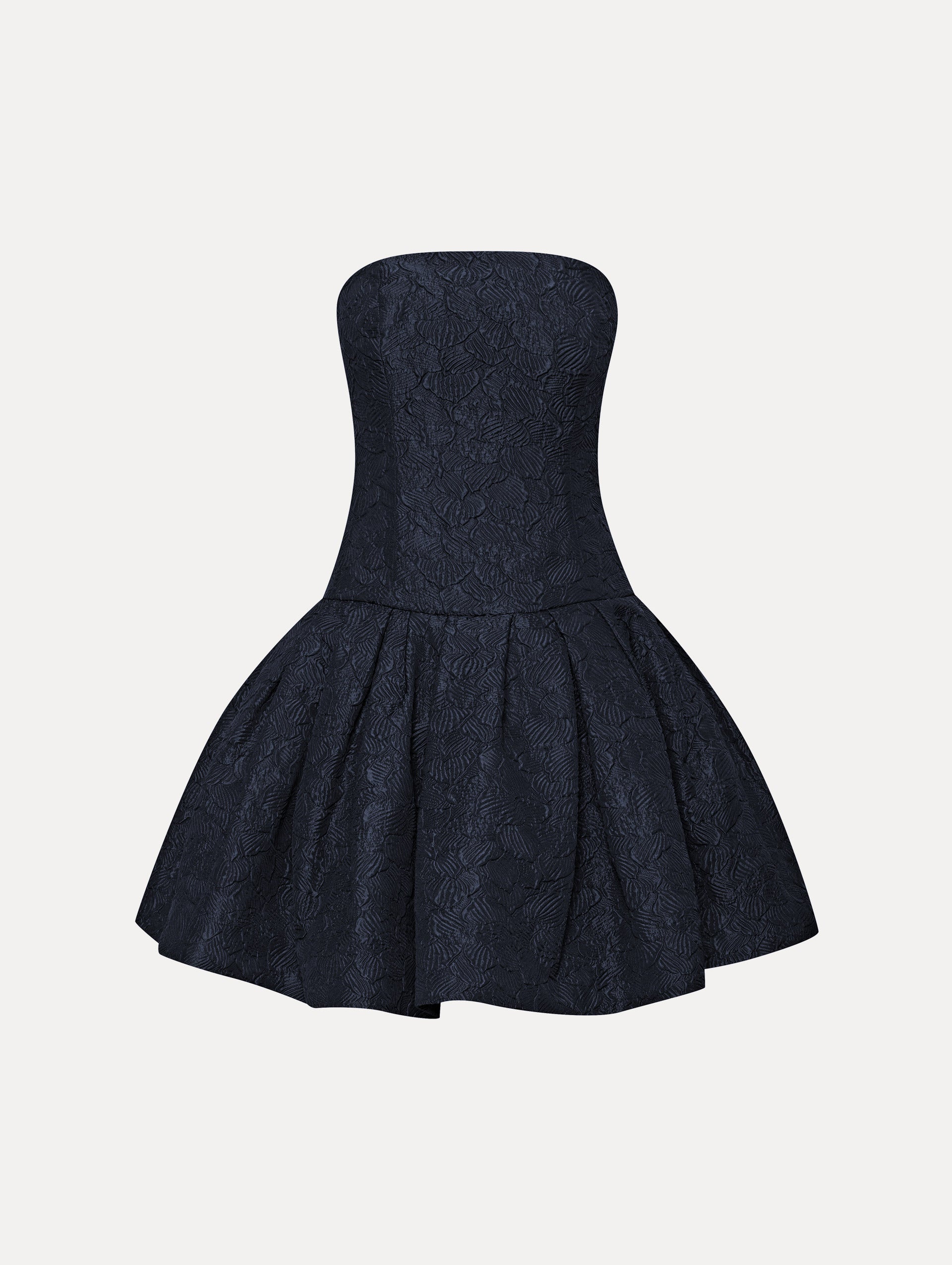 Textured Floral Cloqué Cape Back Dress for Women - Elegant Party & Evening Gown for Weddings, Prom & Special Occasions