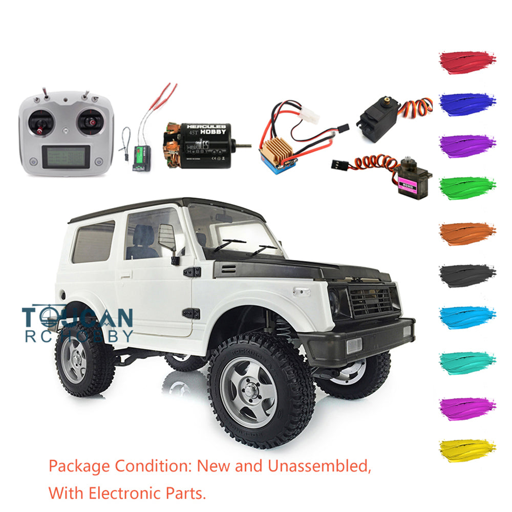 1/6 Scale Capo Remote Control Racing Crawler - 4WD Off-Road RC Vehicle with ESC & FS-I6S Radio - DIY Model Car for Adults - Perfect for Trail Crawling, Rock Racing & Outdoor Adventures