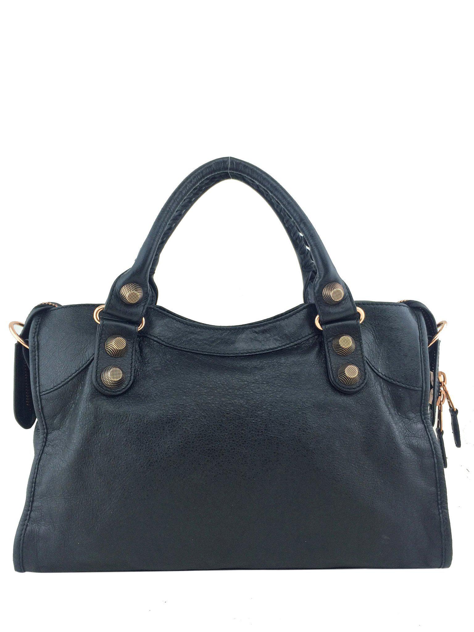 Balenciaga Lambskin Leather Giant 21 Rose Gold City Bag - Luxury Designer Handbag for Women, Perfect for Evening Parties, Date Nights & Fashion Events