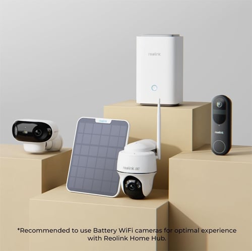 Home Hub1 Wireless Security Hub with Multi-Device Management - Smart Home Security System for Cameras, Sensors & Alarms | Perfect for Home & Office Protection