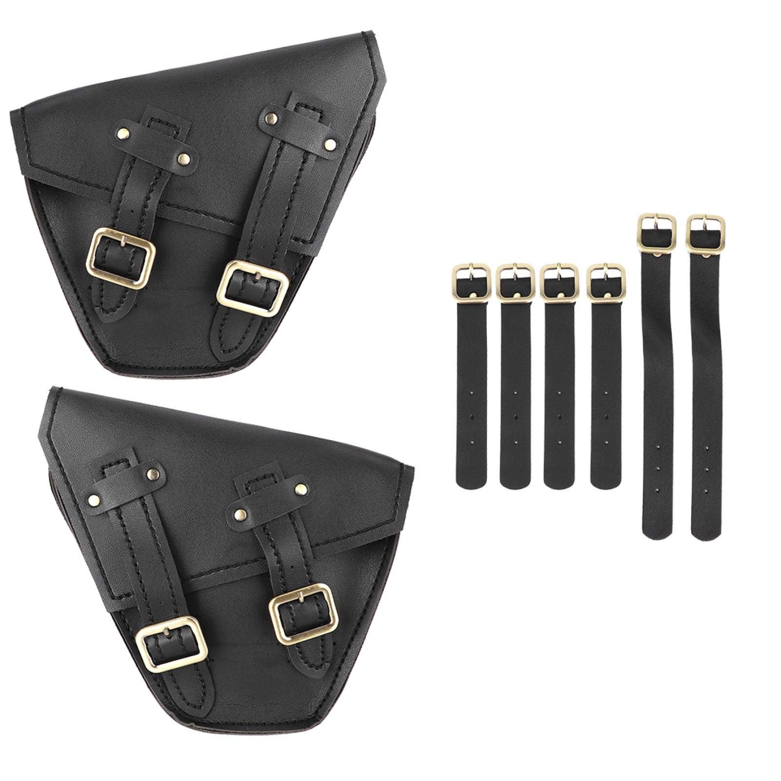 Motorcycle Saddlebags PU Leather Side Bags for CMX 300 500 - Riding & Storage