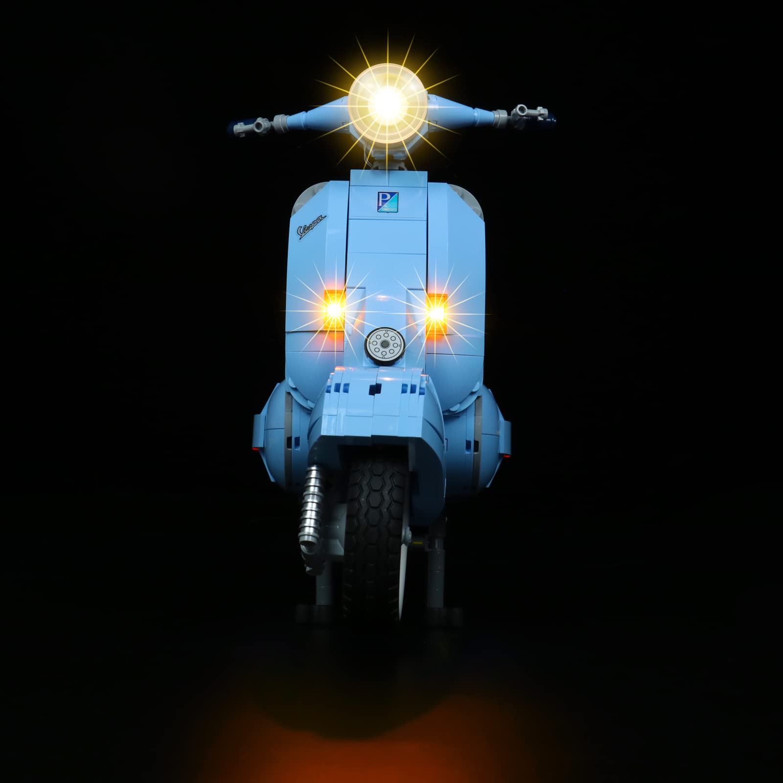 BrickBling LED Light Kit for LEGO Creator Vespa 125 (10298) - Compatible with Lego Vespa Model - Perfect for Night Display & Showcase