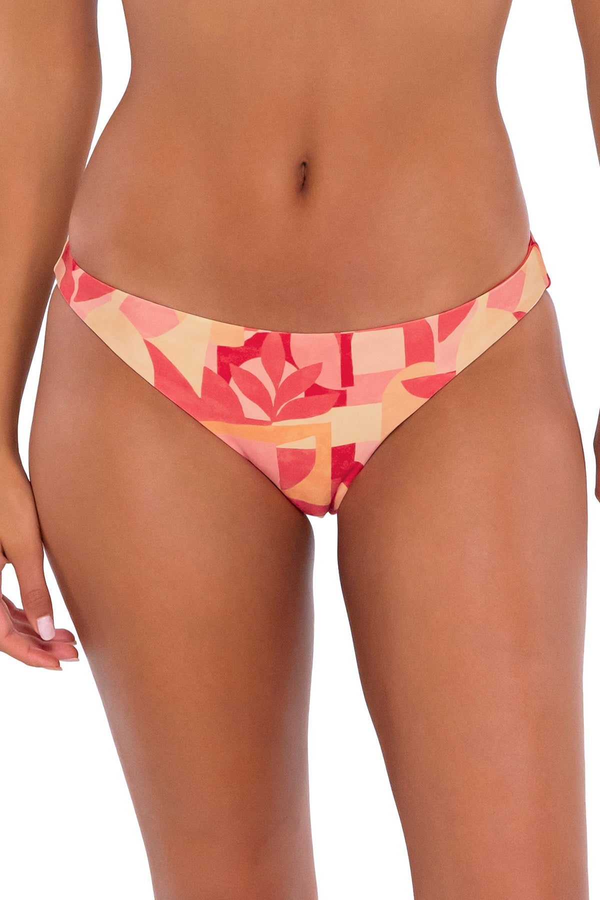 B Swim Serenade Shine Ryder Bikini Bottom - High Waisted Cheeky Swimwear for Women | Perfect for Beach Vacations, Pool Parties & Summer Getaways