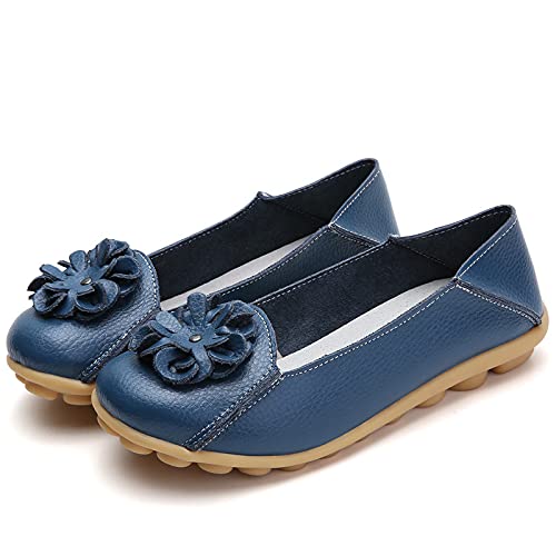 Women's Slip On Loafers - Comfortable Casual Pea Shoes for Everyday Wear | Perfect for Work, Walking & Travel
