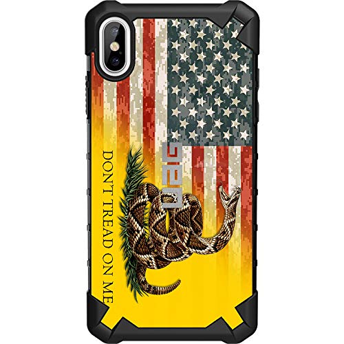 Don't Tread on Me Flag on US Camo Flag