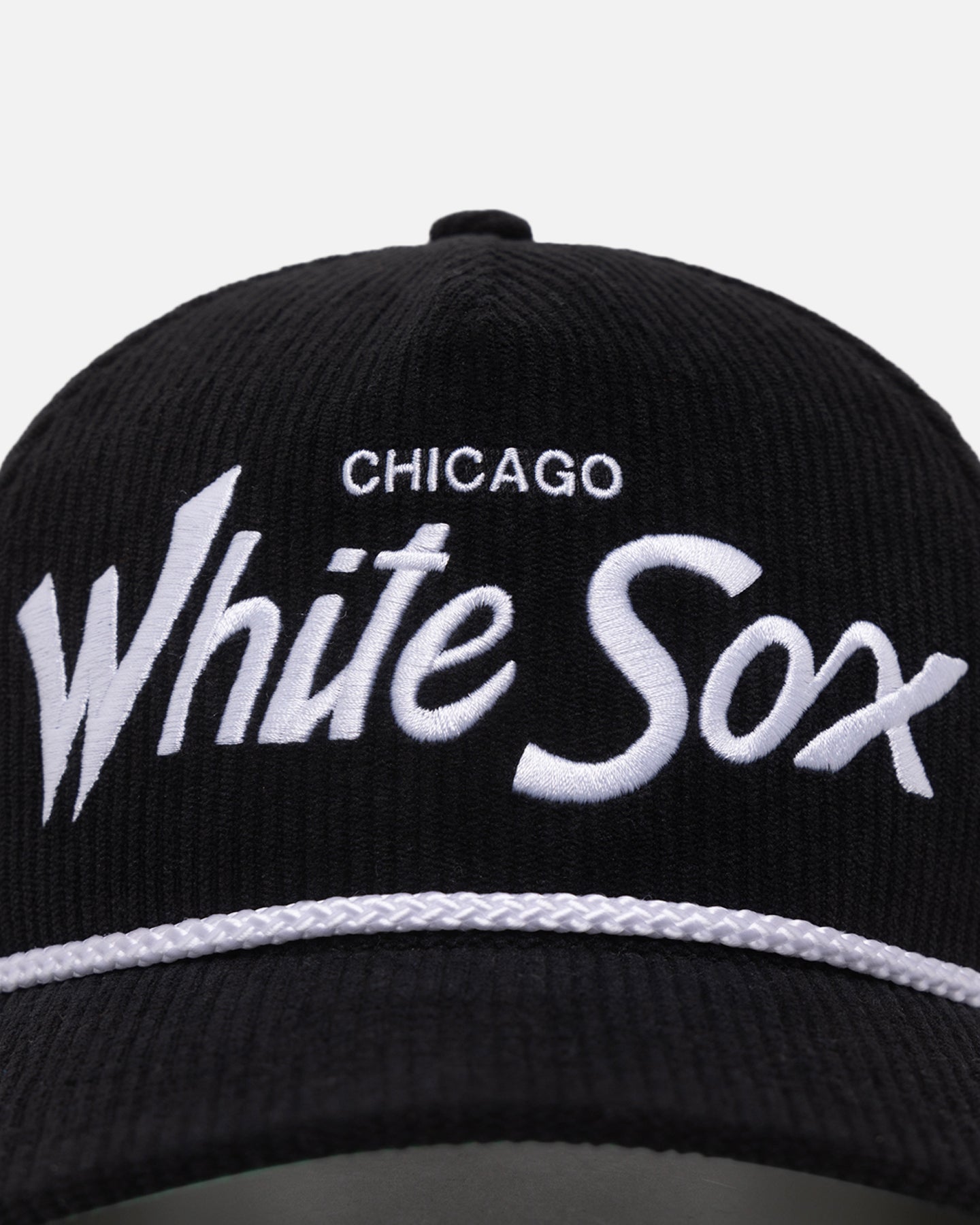 47 Brand Chicago White Sox 'MLB Opening Day' Snapback Hat - Adjustable Crossrope Hitch Closure, Black Baseball Cap for Men - Perfect for Game Day, Sports Events & Casual Wear