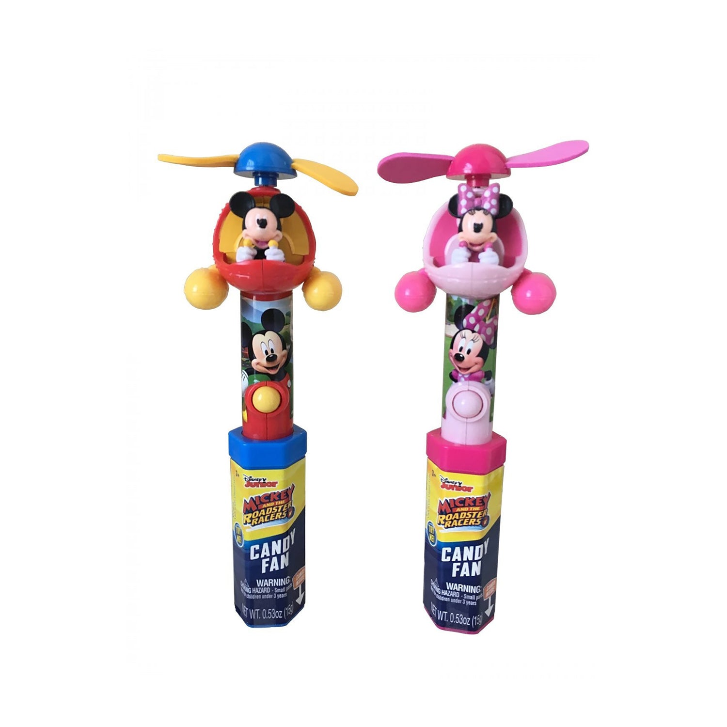 Disney Helicopter Fan by CandyRific - 12 Pack | Fun Cooling Fan for Kids, Birthday Parties, Summer Outdoor Activities & Disney Themed Events