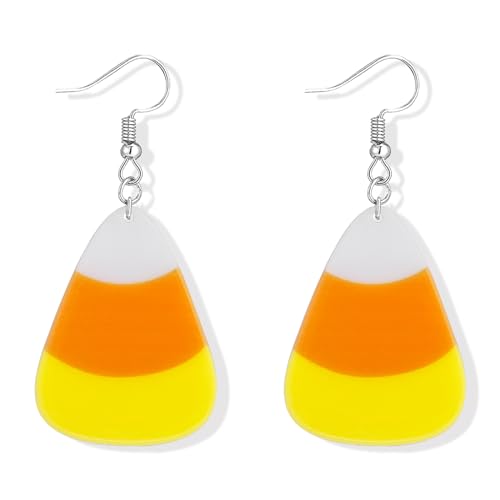 A2:candy corn earrings