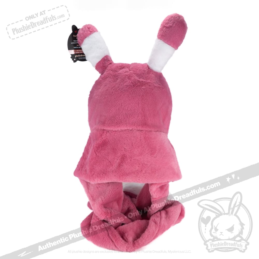Scoodie Dreadful BPD Rabbit Scarf Hoodie - Cozy Winter Wear for Women, Cute Animal Print Fashion Hooded Scarf - Perfect for Cold Weather, Outdoor Activities & Mental Health Awareness