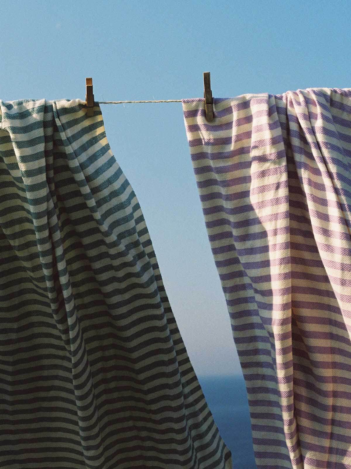Premium Sorrento Hammam Towel - Soft & Absorbent Lilac Turkish Bath Towel for Spa, Beach & Yoga - Lightweight & Quick-Drying