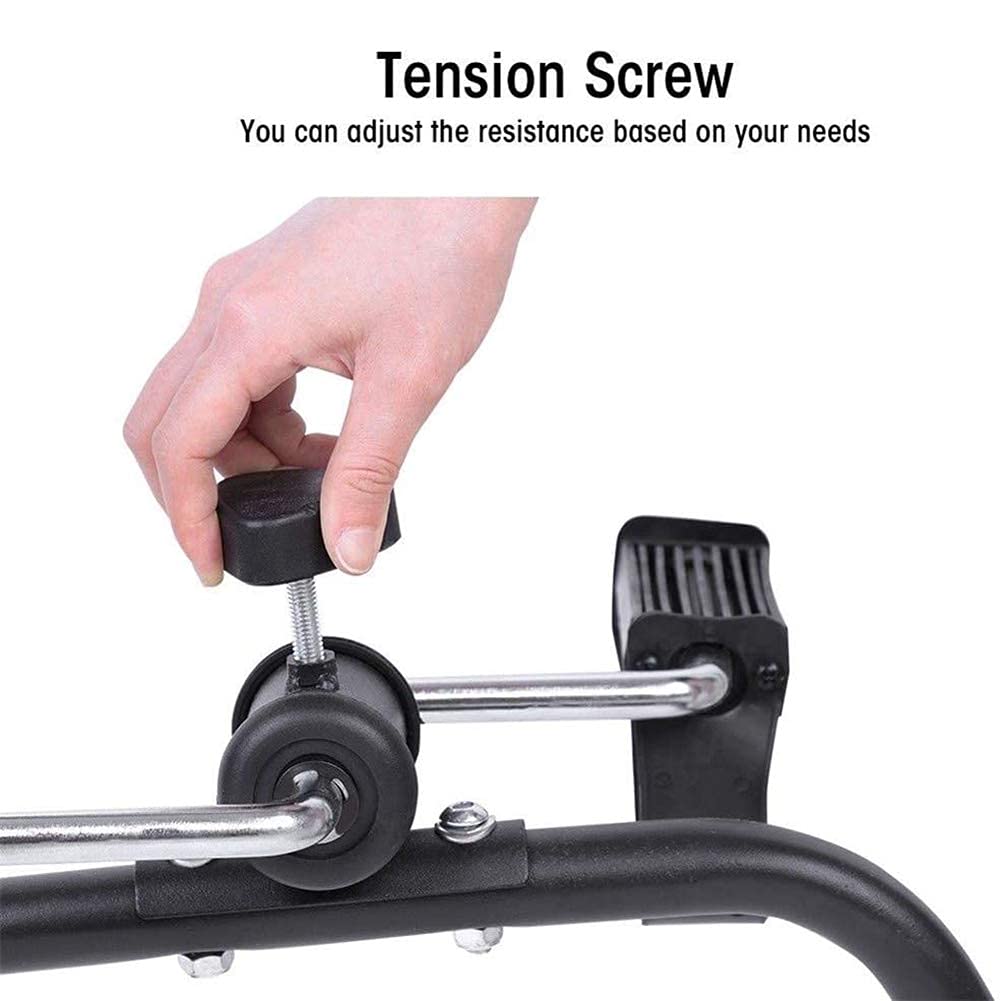 Portable Arm & Leg Pedal Exerciser - Compact Home Fitness Equipment for Seniors & Adults - Indoor Cycling Machine for Rehabilitation & Physical Therapy - Perfect for Home Gym, Office Workout & Elderly Exercise