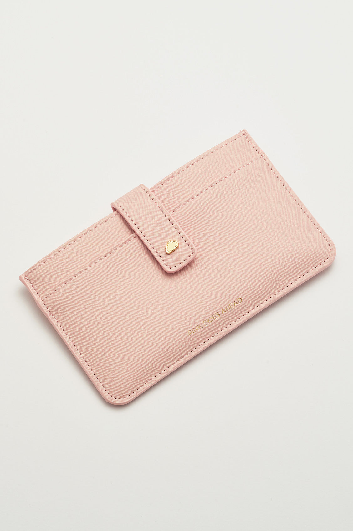Pink Skies Ahead Travel Document Wallet - RFID Blocking Passport Holder for Women - Perfect for Airplane, Cruise & International Travel