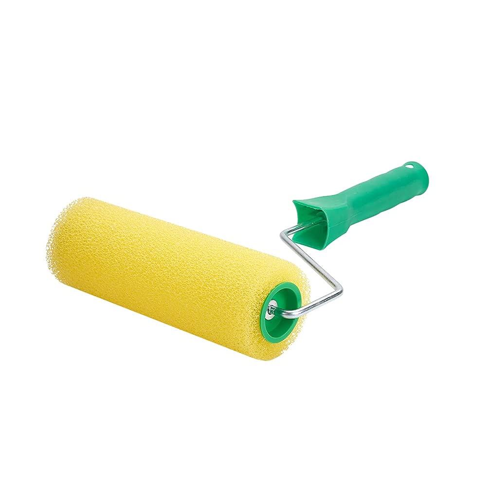 8.3 Inch Paint Roller with Medium Flower Pattern - Professional Sponge Roller Brush for Wall Painting, DIY Home Decor, Interior Design & Art Projects | Perfect for Household Walls, Creative Decoration & Smooth Finish Painting