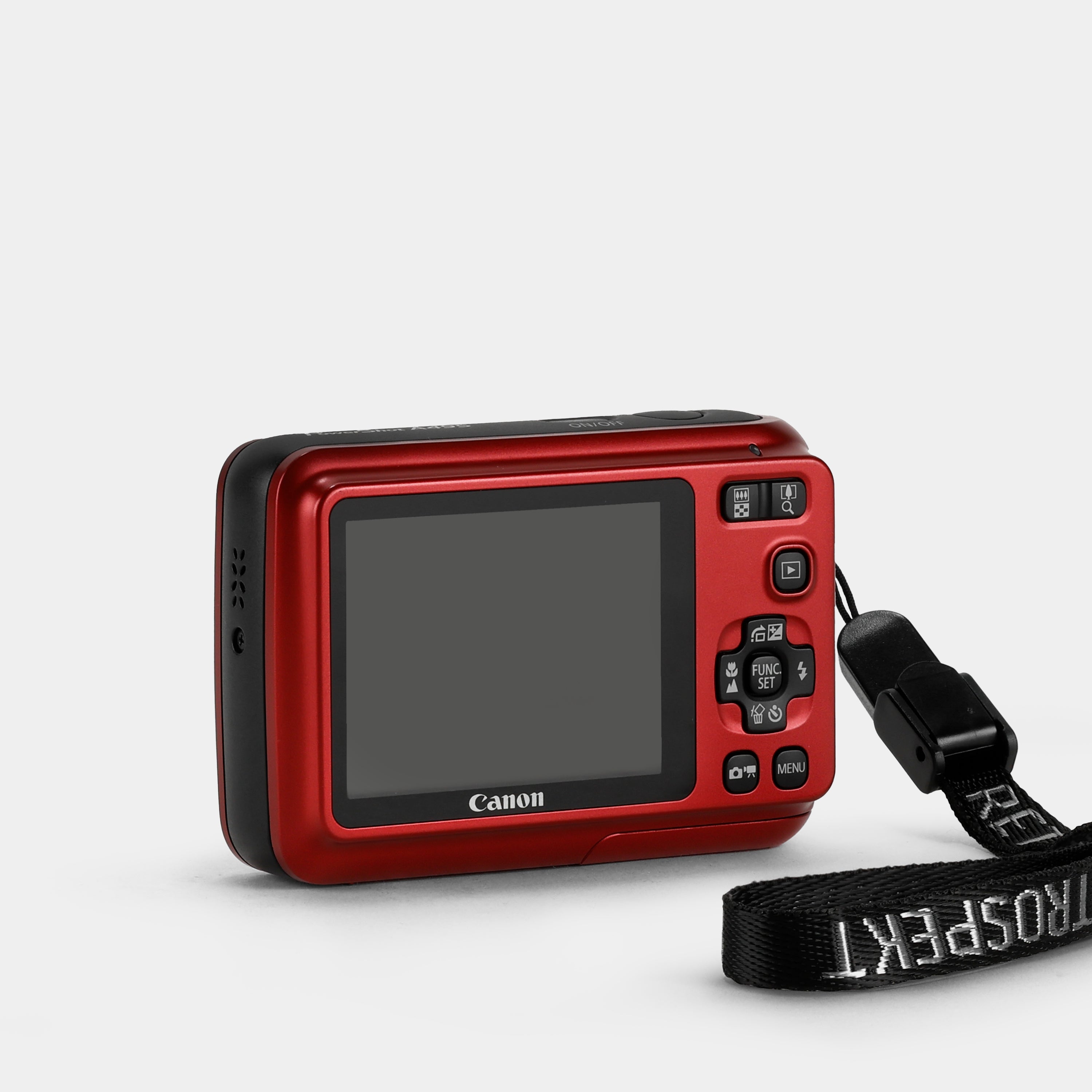Canon PowerShot A495 Red Digital Camera - Compact Point and Shoot for Travel, Vlogging & Everyday Photography