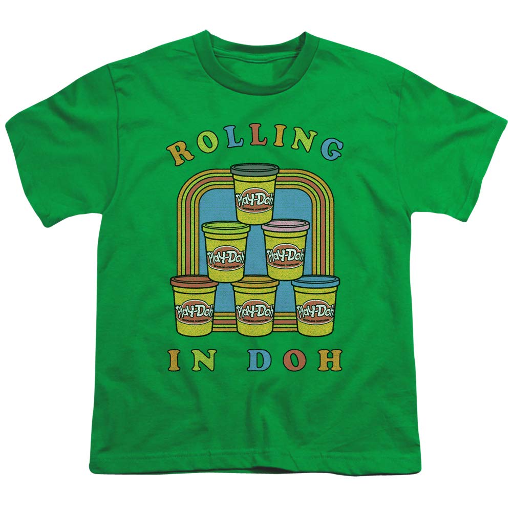 Play Doh Rolling in Doh Unisex Youth T-Shirt - Fun Graphic Tee for Kids & Teens - Perfect for Playdates, Birthday Parties & Casual Wear