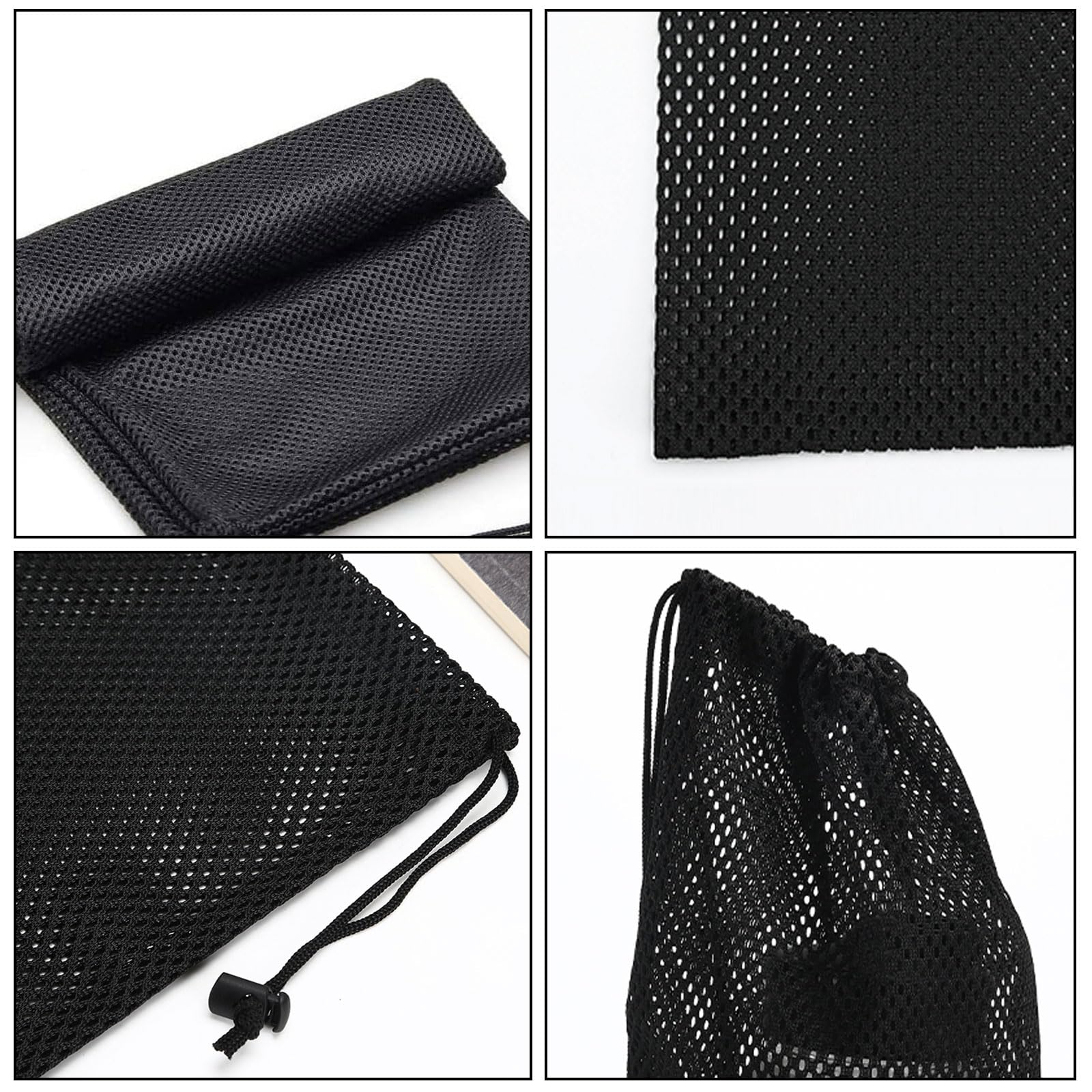4 Pcs Pump Filter Bags for Aquarium Pond Garden - Mesh Net Bags for Water Filtration