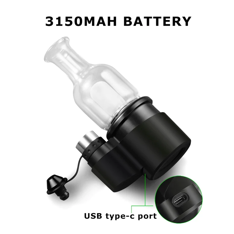 Crossing Core 2.1 E Rig Kit with Free Dab Pen - Portable Electric Dab Rig for Concentrates | Perfect for Home Use & On-the-Go Dabbing